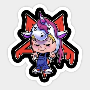 Unicorn Hat Sticker